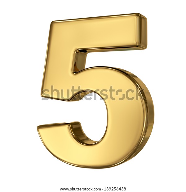 Golden Figure High Quality D Render Stock Illustration