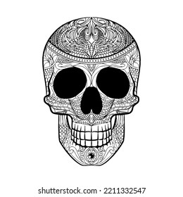 Im Genes De Mandala Skull Im Genes Fotos Y Vectores De Stock