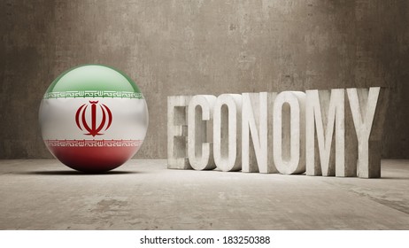 Iran High Resolution Economy Concept Stock Illustration 183250388