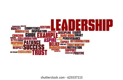 Leadership Word Cloud Stock Illustration Shutterstock