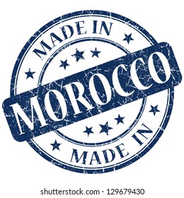 Made Morocco Stamp Stock Illustration Shutterstock