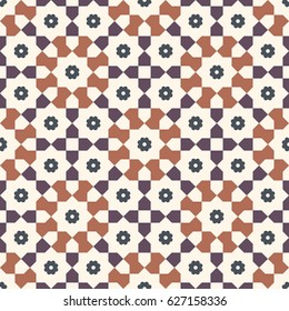 Morocco Seamless Pattern Traditional Arabic Islamic Stock Vector