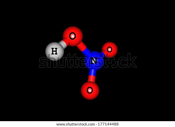 Nitric Acid Hno3 Known Aqua Fortis Stock Illustration 177144488