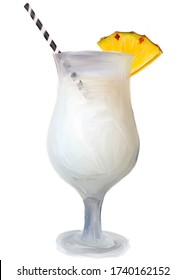 Sex On Beach Cocktail Hand Draw Shutterstock