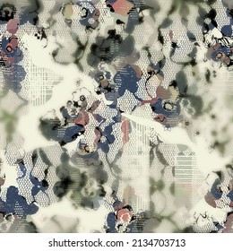 Textile Digital Design Fabric Print Stock Illustration 2134703713