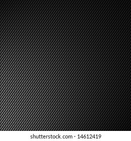 Tightly Woven Carbon Fiber Background Texture Stock Illustration