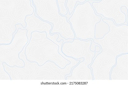 Topography Map Background Vector Geographic Contour Stock Illustration