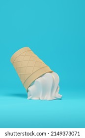 Fallen Ice Cream Cone Stock Illustrations Images Vectors