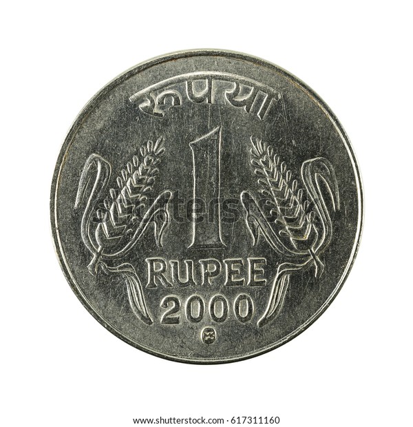 Indian Rupee Coin Obverse Stock Photo Shutterstock