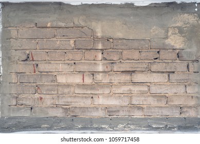 Urban Background Grunge Obsolete Street Wall Stock Photo