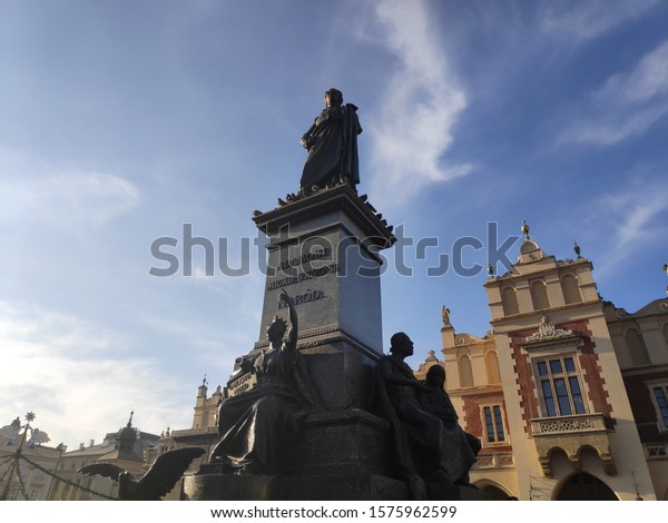 Adam Mickiewicz One Best Known Bronze Stock Photo Shutterstock