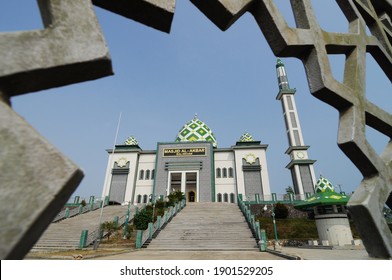 Alakbar Mosque Balangan Kalimantan Selatan 29092019 Stock Photo