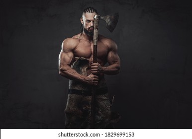 Viking Naked Torso Images Stock Photos Vectors Shutterstock