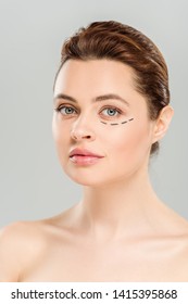 Attractive Nude Woman Marks On Face Stock Photo Shutterstock