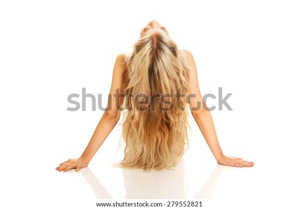 Back View Nude Woman Spreading Arms Stock Photo 279552821 Shutterstock