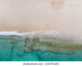 Beach On Curacao Blue Water Drone Stock Photo 2151751691 Shutterstock