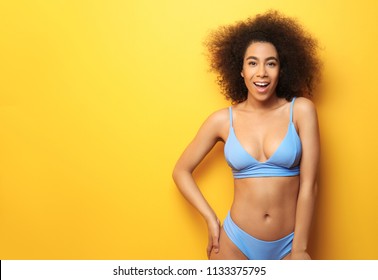 African American Bikini Images Stock Photos Vectors