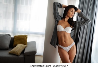 Beautiful Alluring Erotic Woman Sexy Lingerie Stock Photo Shutterstock