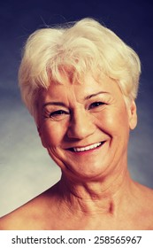 Beautiful Mature Spa Woman Topless Stock Photo 258565967 Shutterstock