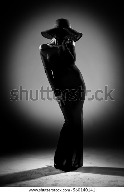 Beautiful Naked Woman Posing Sexy Transparent Stock Photo Shutterstock