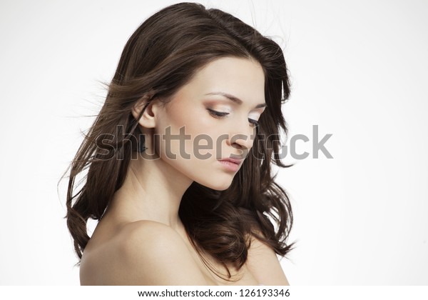 Beautiful Nude Woman Perfect Skin Stock Photo Edit Now 126193346