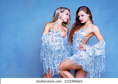 Beautiful Women Striptease Dancers Performing Russian Stock Photo Shutterstock