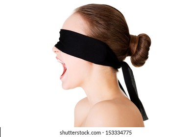 172 Naked Girl Blindfold Images Stock Photos Vectors Shutterstock