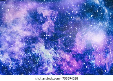 Blue Dark Night Sky Many Stars Stock Photo 758394328 Shutterstock