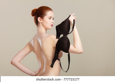 Bosom Concept Slim Attractive Naked Woman 스톡 사진 777715177 Shutterstock