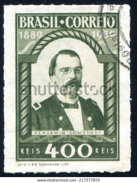 Brazil Circa Stamp Printed By Stock Photo Edit Now