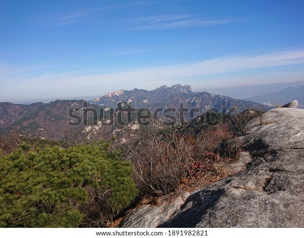 Bukhan Mountain National Park View Stock Photo 1891982821 Shutterstock