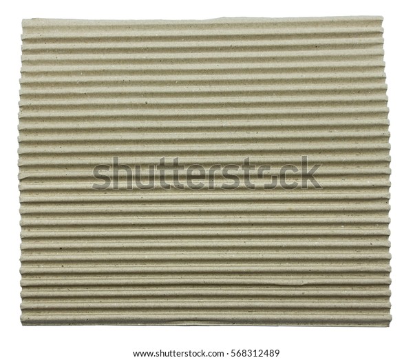 Cardboard Corrugated Pattern Background Vertical Stock Photo