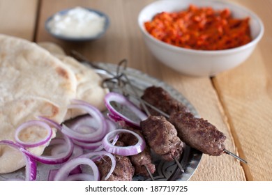 Cevapcici Small Skinless Sausage Ajvar Stock Photo 187719725 Shutterstock