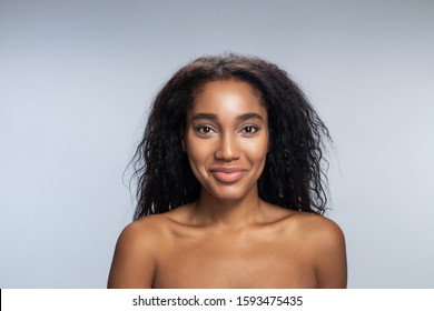 Photo Serious Adorable Dark Skin Nude Stock Foto Shutterstock