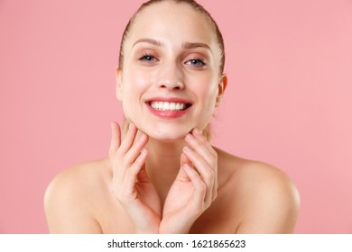 Close Blonde Half Naked Woman S Stock Photo Shutterstock