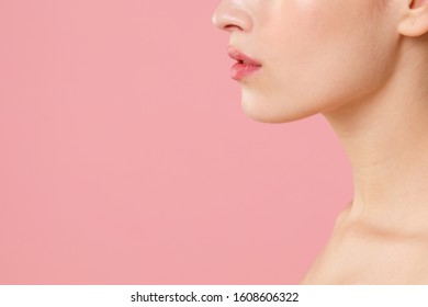 Close Cropped Blonde Half Naked Woman Stock Photo Shutterstock