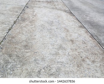 Closeup Cement Road Floor Texture Background Stock Photo