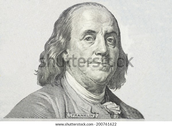 Closeup On Benjamin Franklin Stock Photo Edit Now 200761622