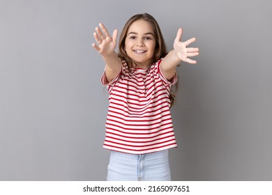 Come Into My Arms Portrait Smiling Stock Photo Shutterstock