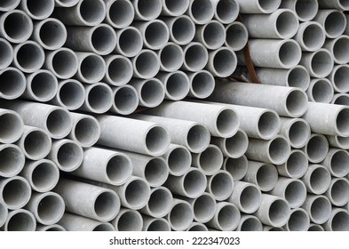 Gray Pvc Tubes Plastic Pipes Stacked Stock Photo 1668419461 Shutterstock