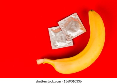 Condom Banana Safe Sex Sex Toy Stock Photo 1369010336 Shutterstock