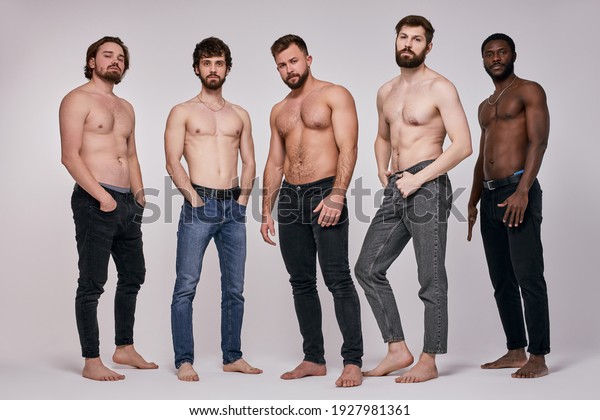 Photo De Stock Les Gars En Bonne Forme Avec 1927981361 Shutterstock