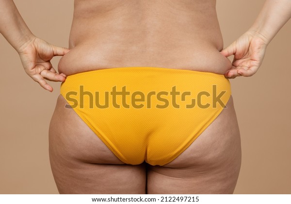 Cropped Image Overweight Fat Naked Woman Stock Photo Shutterstock