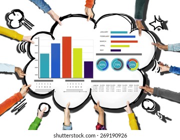 Quantitative Research Method Statistics Survey Get Stock Vector