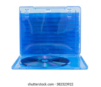 Dvd Box Disc Isolated On White Stock Photo Shutterstock