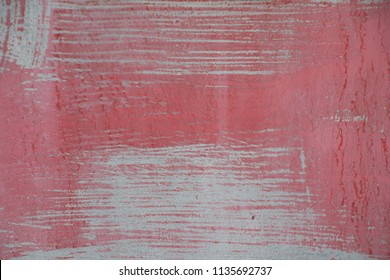 Faded Peeling Rusty Steel Sheets Oxblood Stock Photo