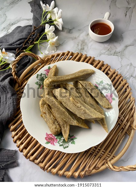 Fish Cake Known Keropok Lekorfamous Traditonal Stock Photo Edit Now