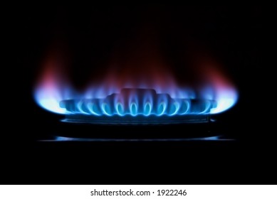 Flaming Gas Ring Stock Photo Shutterstock