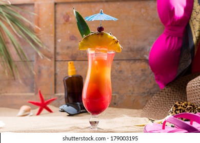 Fresh Sex On Beach Cocktail Stock Photo Edit Now 179003195 Shutterstock