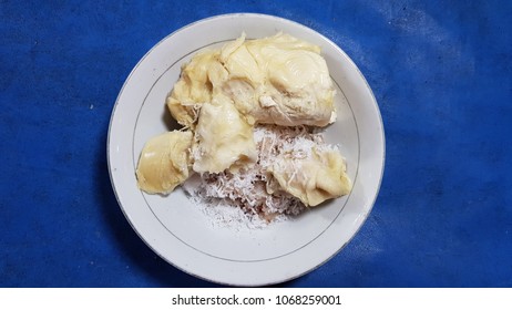 Ketan Durian Sn Mk Stock Fotografi A Vektor Shutterstock